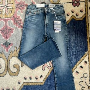 AG Jeans Jodi Crop high-rise slim flare crop, size 25, NWT